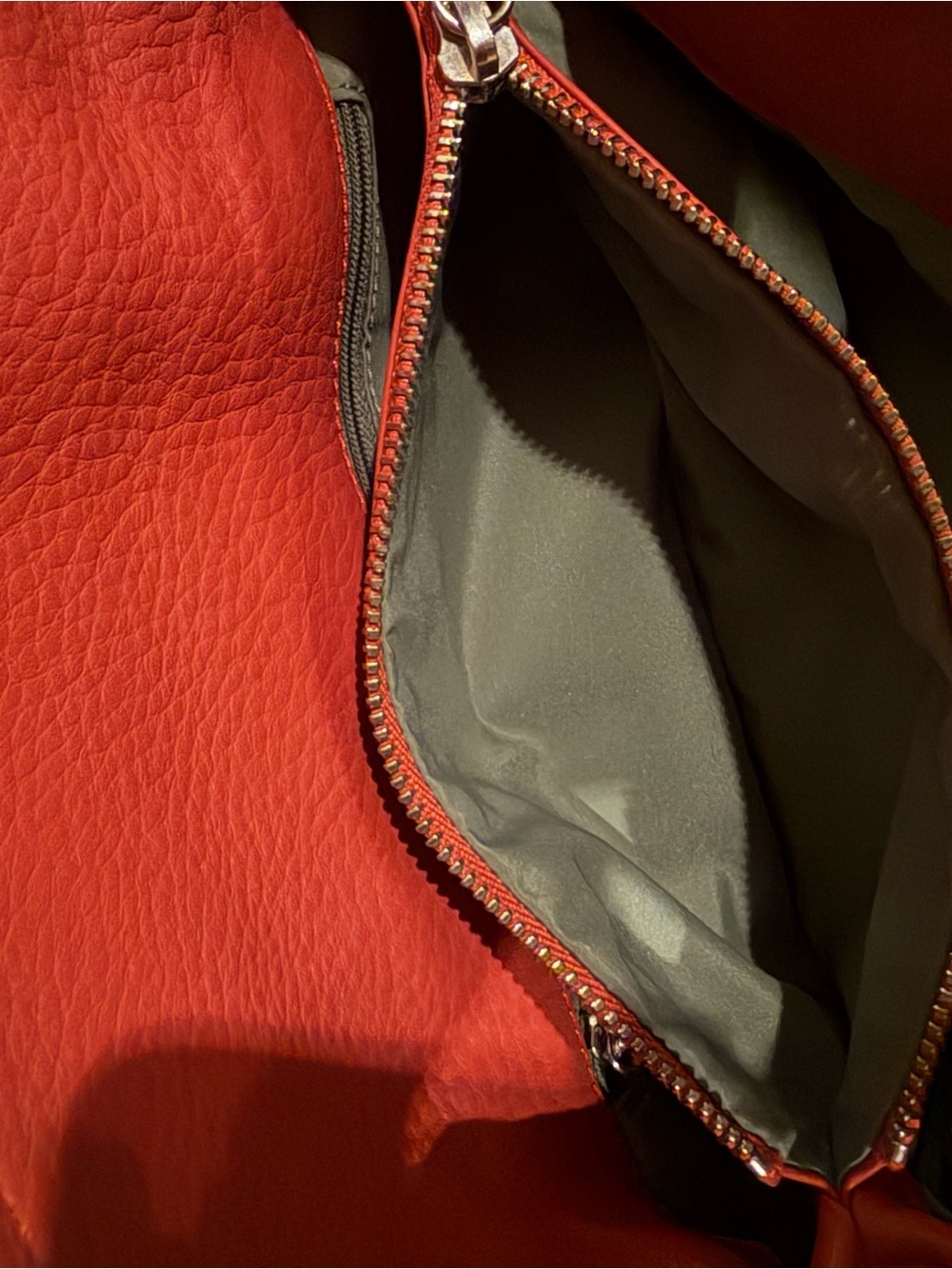 Cole Haan Tan Leather Double-Handle Shoulder Bag - Picture 8 of 12